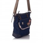 Bag Zandvoort Jeans Shoulder Dark Blue, Farbe: blau/petrol, Marke: 08|16, EAN: 4053533510436, Abmessungen in cm: 26x24x9, Bild 2 von 4