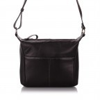 Umhängetasche Cosy Passion Schwarz, Farbe: schwarz, Marke: Hausfelder Manufaktur, EAN: 4046478027602, Abmessungen in cm: 23x19x7, Bild 1 von 4