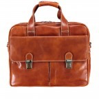 Aktentasche Alessia Cognac, Farbe: cognac, Marke: Assima, Abmessungen in cm: 39x29x11, Bild 1 von 7