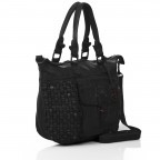 Shopper Soft-Weaving Tora B3.6074 Dark Ash, Farbe: anthrazit, Marke: Harbour 2nd, EAN: 4046478026919, Abmessungen in cm: 40x27x11, Bild 2 von 4