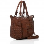 Shopper Soft-Weaving Tora B3.6074 Charming Cognac, Farbe: cognac, Marke: Harbour 2nd, EAN: 4046478026926, Abmessungen in cm: 40x27x11, Bild 2 von 4