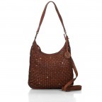 Beuteltasche Soft-Weaving Tuula B3.6104 Charming Cognac, Farbe: cognac, Marke: Harbour 2nd, EAN: 4046478026971, Abmessungen in cm: 30x33x9, Bild 1 von 4