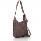 Beuteltasche Soft-Weaving Tuula B3.6104 Stone Grey, Farbe: grau, Marke: Harbour 2nd, EAN: 4046478026988, Abmessungen in cm: 30x33x9, Bild 2 von 4