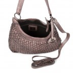 Beuteltasche Soft-Weaving Tuula B3.6104 Stone Grey, Farbe: grau, Marke: Harbour 2nd, EAN: 4046478026988, Abmessungen in cm: 30x33x9, Bild 3 von 4