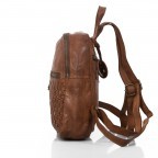 Rucksack Soft-Weaving Zola B3.6110 Charming Cognac, Farbe: cognac, Marke: Harbour 2nd, EAN: 4046478027022, Abmessungen in cm: 30x26x9, Bild 3 von 6