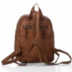 Rucksack Soft-Weaving Zola B3.6110 Charming Cognac, Farbe: cognac, Marke: Harbour 2nd, EAN: 4046478027022, Abmessungen in cm: 30x26x9, Bild 6 von 6