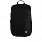 Rucksack Räven Volumen 28 Liter Black, Farbe: schwarz, Marke: Fjällräven, EAN: 7323450206734, Abmessungen in cm: 28x46x31, Bild 1 von 11