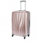 Koffer Tulip 76 cm Rosa, Farbe: rosa/pink, metallic, Marke: Loubs, Abmessungen in cm: 50x76x29, Bild 2 von 5