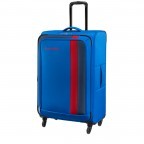 Koffer Stockholm 75 cm Blau, Farbe: blau/petrol, Marke: Travelite, Abmessungen in cm: 45x74x30, Bild 2 von 5