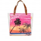 Shopper Summer Pink, Farbe: rosa/pink, Marke: Loubs, Abmessungen in cm: 36x40x12, Bild 1 von 3