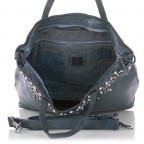 Shopper Bella Di Notte Leder Blu, Farbe: blau/petrol, Marke: Campomaggi, Abmessungen in cm: 45x28x12, Bild 3 von 4