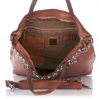 Shopper Bella Di Notte Leder Cognac, Farbe: cognac, Marke: Campomaggi, Abmessungen in cm: 45x28x12, Bild 3 von 4