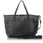 Shopper Bella Di Notte Leder Nero, Farbe: schwarz, Marke: Campomaggi, Abmessungen in cm: 45x28x12, Bild 1 von 4