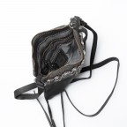 Umhängetasche Bella Di Notte C4533-VL Leder Nero, Farbe: schwarz, Marke: Campomaggi, Abmessungen in cm: 19x15x1, Bild 4 von 4
