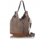 Shopper Jasira Pail Taupe, Farbe: taupe/khaki, Marke: Anokhi, Abmessungen in cm: 27x38x21, Bild 2 von 4