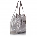 Shopper Kai 117-7126 Shiny Silver, Farbe: metallic, Marke: Anokhi, Abmessungen in cm: 32x34x12.5, Bild 2 von 3