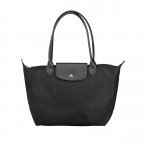 Shopper Le Pliage Néo Shopper S Schwarz, Farbe: schwarz, Marke: Longchamp, EAN: 3597921828006, Abmessungen in cm: 28x25x14, Bild 1 von 3