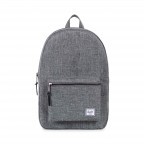 Rucksack Settlement Volumen 21 Liter Raven Crosshatch, Farbe: schwarz, Marke: Herschel, EAN: 0828432082407, Abmessungen in cm: 27x42x15, Bild 1 von 4