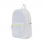 Rucksack Settlement Volumen 21 Liter Lightgrey Crosshatch Lime Zip, Farbe: grau, Marke: Herschel, EAN: 0828432127245, Abmessungen in cm: 27x42x15, Bild 2 von 4