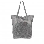 Shopper Athena Anthra Metallic, Farbe: anthrazit, metallic, Marke: Hausfelder Manufaktur, Abmessungen in cm: 28x38x14, Bild 1 von 5