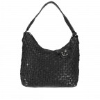 Beuteltasche Soft-Weaving Mila B3.6306 Dark Ash, Farbe: anthrazit, Marke: Harbour 2nd, EAN: 4046478028081, Abmessungen in cm: 33x25x12, Bild 1 von 5