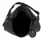 Beuteltasche Soft-Weaving Mila B3.6306 Dark Ash, Farbe: anthrazit, Marke: Harbour 2nd, EAN: 4046478028081, Abmessungen in cm: 33x25x12, Bild 4 von 5