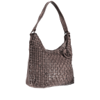 Beuteltasche Soft-Weaving Mila B3.6306 Stone Grey, Farbe: grau, Marke: Harbour 2nd, EAN: 4046478028104, Abmessungen in cm: 33x25x12, Bild 2 von 5