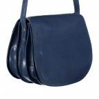 Satteltasche Toscana Größe L Blau, Farbe: blau/petrol, Marke: Hausfelder Manufaktur, EAN: 4065646000193, Abmessungen in cm: 27x23x13, Bild 2 von 8