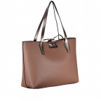 Shopper Bobbi Bag in Bag Latte Nude, Farbe: braun, Marke: Guess, Abmessungen in cm: 35.5x28x13, Bild 2 von 5