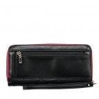 Geldbörse Darin Black, Farbe: schwarz, Marke: Guess, Abmessungen in cm: 21x10x3, Bild 3 von 3