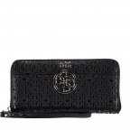 Geldbörse Kamryn Black, Farbe: schwarz, Marke: Guess, Abmessungen in cm: 21x10.5x2.5, Bild 1 von 3