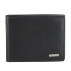 Geldbörse Derry 57636 Black, Farbe: schwarz, Marke: Samsonite, EAN: 5414847431258, Abmessungen in cm: 12.5x9.5x1, Bild 1 von 2