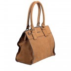 Shopper Smooth Velvet Boxy Cognac, Farbe: cognac, Marke: FredsBruder, Abmessungen in cm: 32x26.5x15, Bild 2 von 6