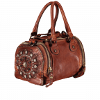 Handtasche Prestige Bauletto C4887-VL Leder Cognac, Farbe: cognac, Marke: Campomaggi, Abmessungen in cm: 21x15x15, Bild 2 von 7