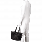 Handtasche Canvas Nero, Farbe: schwarz, Marke: Campomaggi, Bild 8 von 8