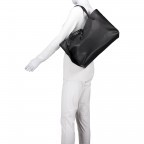 Shopper L Nero, Farbe: schwarz, Marke: Gianni Chiarini, Abmessungen in cm: 43x28x16, Bild 3 von 5