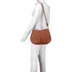 Schultertasche 6037-RMN-RE Nero, Farbe: schwarz, Marke: Gianni Chiarini, Abmessungen in cm: 32x25x10, Bild 3 von 6