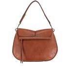 Schultertasche 6037-RMN-RE Nero, Farbe: schwarz, Marke: Gianni Chiarini, Abmessungen in cm: 32x25x10, Bild 5 von 6