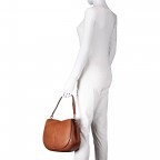 Schultertasche 6037-RMN-RE Nero, Farbe: schwarz, Marke: Gianni Chiarini, Abmessungen in cm: 32x25x10, Bild 6 von 6