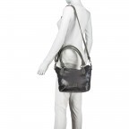 Shopper Panama Jimena Slate, Farbe: grau, Marke: Fritzi aus Preußen, Abmessungen in cm: 33.5x23x13, Bild 3 von 6