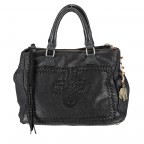 Handtasche Valente 317-7265 Black, Farbe: schwarz, Marke: Anokhi, Abmessungen in cm: 32x25x15, Bild 1 von 5