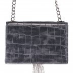 Umhängetasche Divina Piombo, Farbe: grau, Marke: Valentino Bags, Abmessungen in cm: 17x12x5, Bild 4 von 4