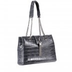 Shopper Divina Piombo, Farbe: grau, Marke: Valentino Bags, Abmessungen in cm: 30x22x9.5, Bild 2 von 5