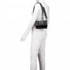 Umhängetasche Wasabi Nero Multicolore, Farbe: schwarz, Marke: Valentino Bags, Abmessungen in cm: 19x12x6, Bild 3 von 6