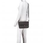 Umhängetasche Winter Lily Piombo, Farbe: grau, Marke: Valentino Bags, Abmessungen in cm: 25x20x10, Bild 3 von 5
