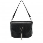 Umhängetasche Divina Nero, Farbe: schwarz, Marke: Valentino Bags, Abmessungen in cm: 22x18x9, Bild 1 von 7