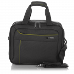 Bordtasche Solaris 38 cm Schwarz Limone, Farbe: schwarz, Marke: Travelite, EAN: 4027002060111, Abmessungen in cm: 38x30x12, Bild 1 von 5