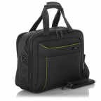 Bordtasche Solaris 38 cm Schwarz Limone, Farbe: schwarz, Marke: Travelite, EAN: 4027002060111, Abmessungen in cm: 38x30x12, Bild 2 von 5