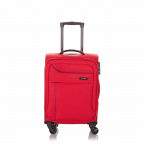 Koffer Solaris 54 cm Rot Blau, Farbe: rot/weinrot, Marke: Travelite, Abmessungen in cm: 36x54x22, Bild 1 von 6