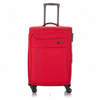 Koffer Solaris 67 cm Rot Blau, Farbe: rot/weinrot, Marke: Travelite, Abmessungen in cm: 42x67x26, Bild 1 von 6